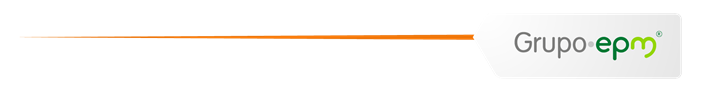 Pie de página de Grupo EPM